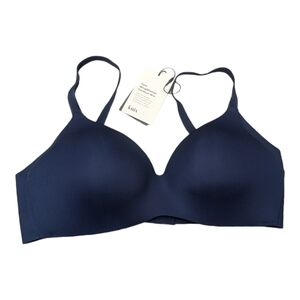 Knix Wing Woman Contour Bra Midnight Blue. NWT. Size 2